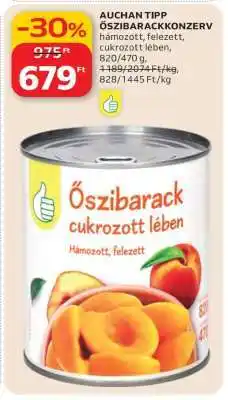 Auchan AUCHAN TIPP ŐSZIBARACKKONZERV ajánlat