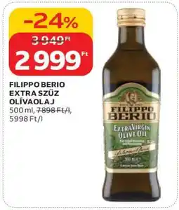Auchan Filippo Berio extra szűz olívaolaj ajánlat
