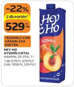 Auchan HEY-HO GYÜMÖLCSITAL ajánlat