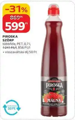 Auchan Piroska Szörp ajánlat