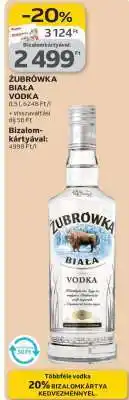 Auchan ZUBROWKA Biala vodka ajánlat