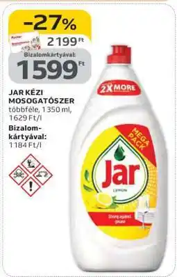 Auchan Jar kézi mosogatószer ajánlat