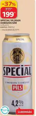 Auchan SPECIAL VILÁGOS DOBOZOS SÖR ajánlat