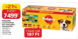 Auchan PEDIGREE ALUTASAKOS KUTYAELŐVÁLOGATÁS ajánlat