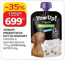 Auchan YowUp! Prebiotikus Kutyajoghurt ajánlat