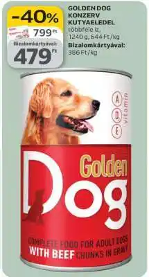 Auchan GOLDEN DOG KONZERV KUTYAELEDEL ajánlat