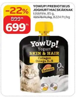 Auchan YOWUP! PREBIOTIKUS JOGHURT MACSKÁKNAK ajánlat