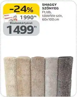 Auchan SHAGGY SZŐNYEG ajánlat