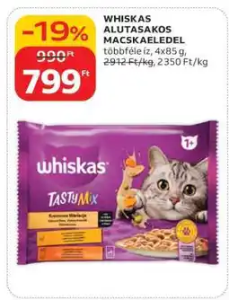 Auchan Whiskas alutasakos macskaeledel ajánlat