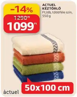 Auchan ACTUEL KÉZTÖRLŐ ajánlat