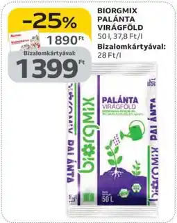 Auchan BIORGMIX PALÁNTA VIRÁGFÖLD ajánlat