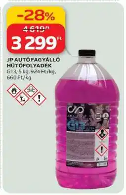 Auchan JP AUTÓ FAGYÁLLÓ HŰTŐFOLYADÉK ajánlat