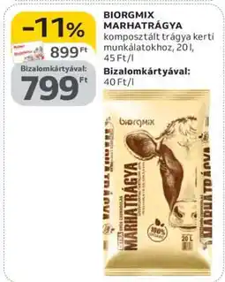Auchan BIORGMIX MARHATRÁGYA ajánlat