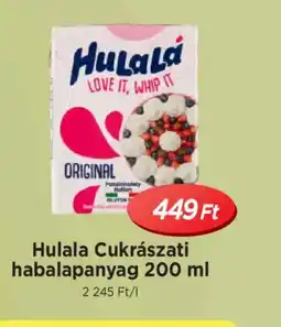 Real Hulala Cukrászati habalapanyag ajánlat