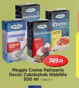 Real Meggle Creme Patisserie/Cukrászhab ajánlat