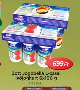Real Zott Jogobella L-casei ivjoghurt ajánlat