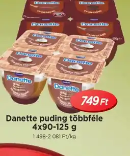 Real Danette puding ajánlat