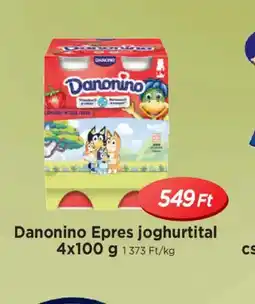 Real Danonino Epres joghurtital ajánlat
