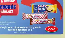 Real Pöttyös Guru/riás Túr Rudi ajánlat