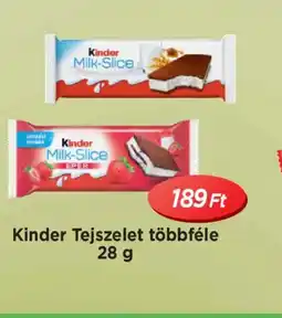 Real Kinder Tejszelet ajánlat