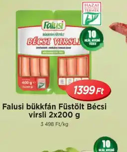 Real Falusi bükkfán Füstölt Bécsi virsli ajánlat