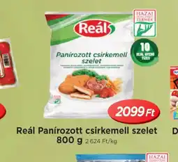 Real Reál Panírozott csirkemell szelet ajánlat