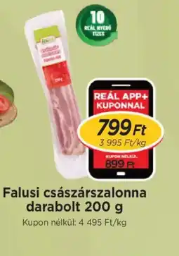 Real Falusi császárszalonna ajánlat