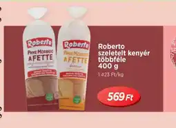 Real Roberto szeletelt kenyér ajánlat