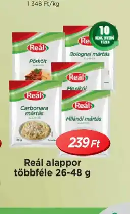 Real Reál alappor ajánlat