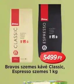 Real Bravos szemes kávé ajánlat