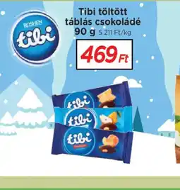 Real TIBI töltött táblás csokoládé ajánlat