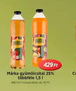 Real Márka gyümölcsital ajánlat