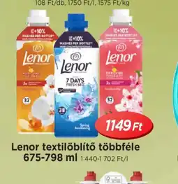 Real Lenor textilöblítő ajánlat