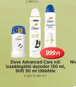 Real Dove Advanced Care női dezodor ajánlat