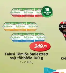Real Falusi Tömlős ömlesztett sajt ajánlat