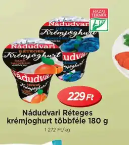 Real Nádudvari Réteges krémjoghurt ajánlat
