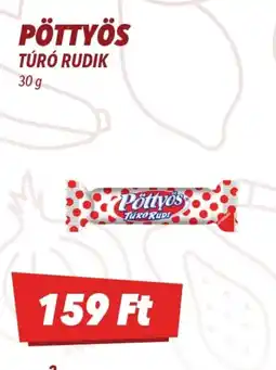 CBA PÖTTYÖS TÚR RUDIK ajánlat