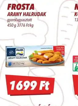 CBA FROSTA ARANY HALRUDAK ajánlat