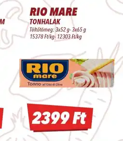 CBA RIO MARE TONHALAK ajánlat