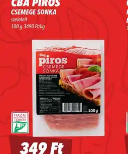 CBA CBA PIROS CSEMEGE SONKA ajánlat