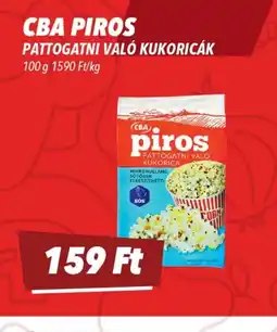 CBA CBA PIROS KUKORICÁK ajánlat