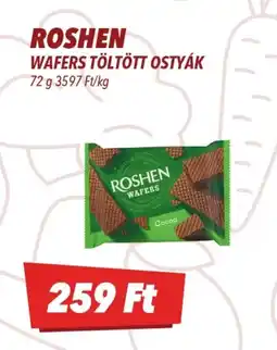 CBA ROSHEN WAFERS TÖLTÖTT OSTYÁK ajánlat