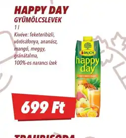 CBA HAPPY DAY GYÜMÖLCSLEVEK ajánlat