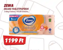CBA ZEWA DELUXE TOALETTPAPÍROK ajánlat