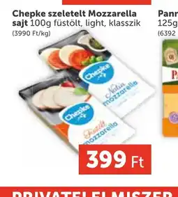 PRIVÁT Chepke szeletelt Mozzarella sajt ajánlat