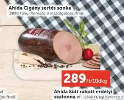 PRIVÁT Ahida Cigány sertés sonka ajánlat