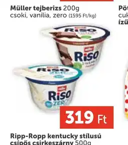 PRIVÁT Müller tejberizs ajánlat