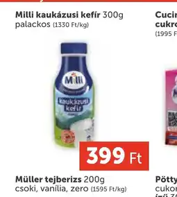 PRIVÁT Milli kaukázusi kefir ajánlat