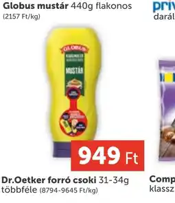 PRIVÁT Globus mustár ajánlat