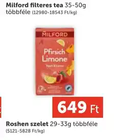 PRIVÁT Milford filteres tea ajánlat